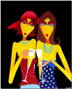 SISTER&nbsp;ACT von Anil Kohli (www.berliner-malerei.de)